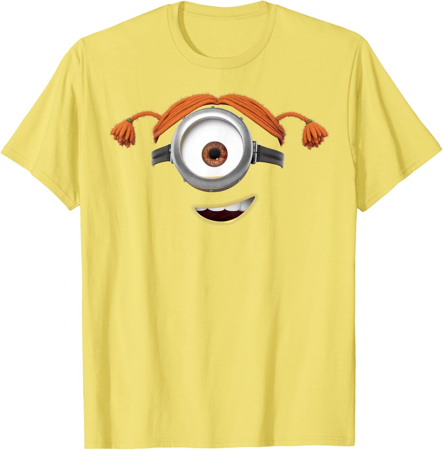Minions Carl Pigtails Graphic T-Shirt T-Shirt