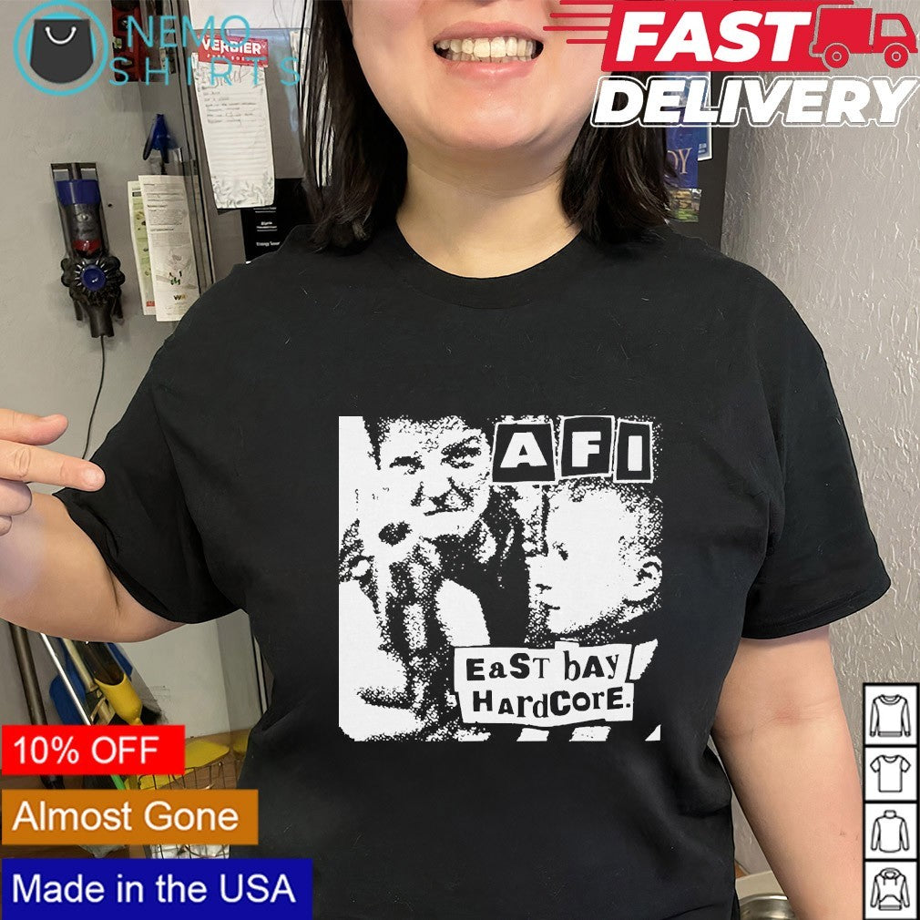 AFI east bay hardcore vintage shirt