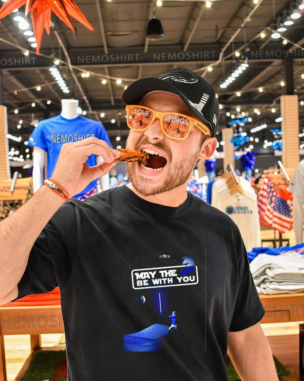 Air Force Falcons May the 4th be with you Millennium Falcons shirt