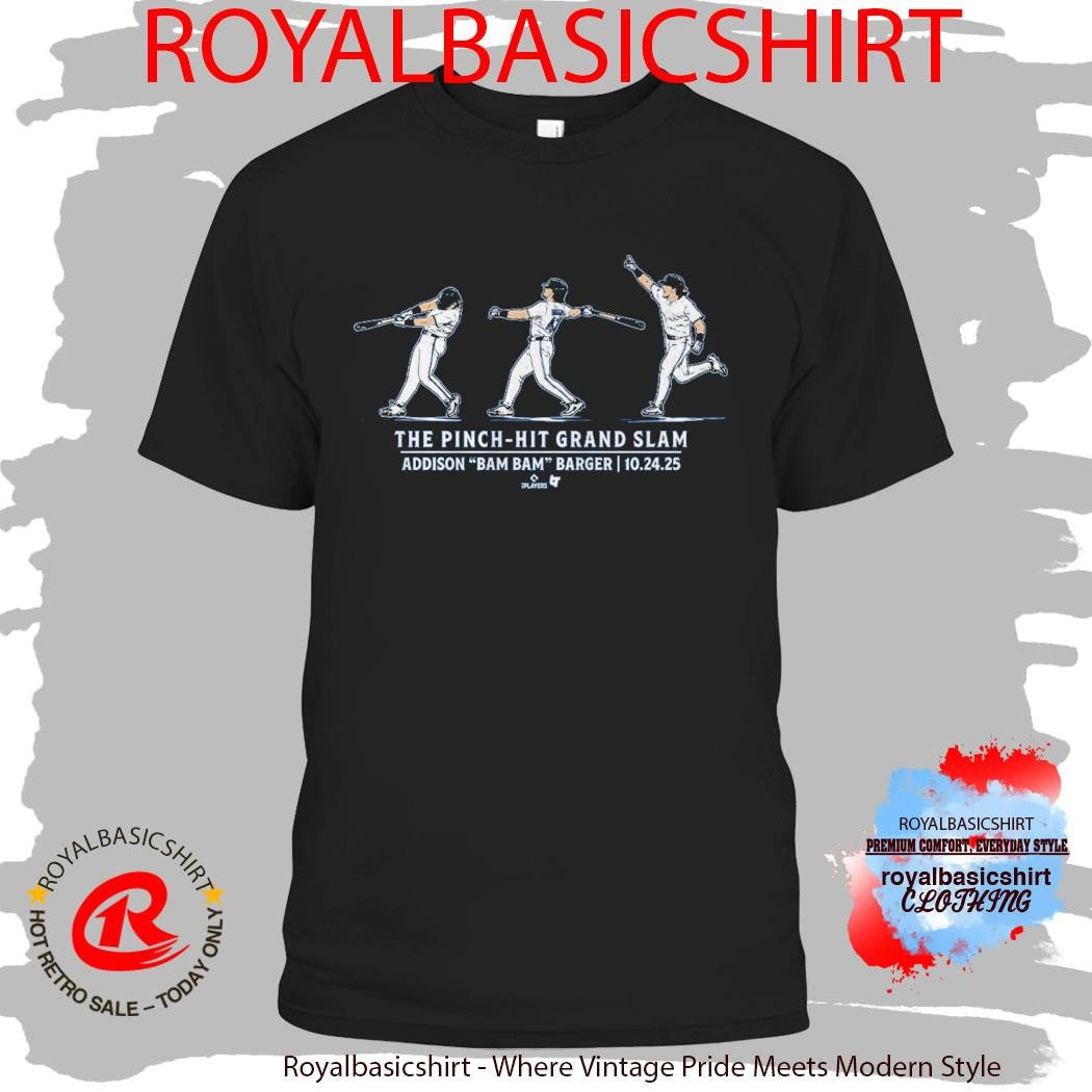 Addison Barger The Pinch-Hit Grand Slam T-Shirt
