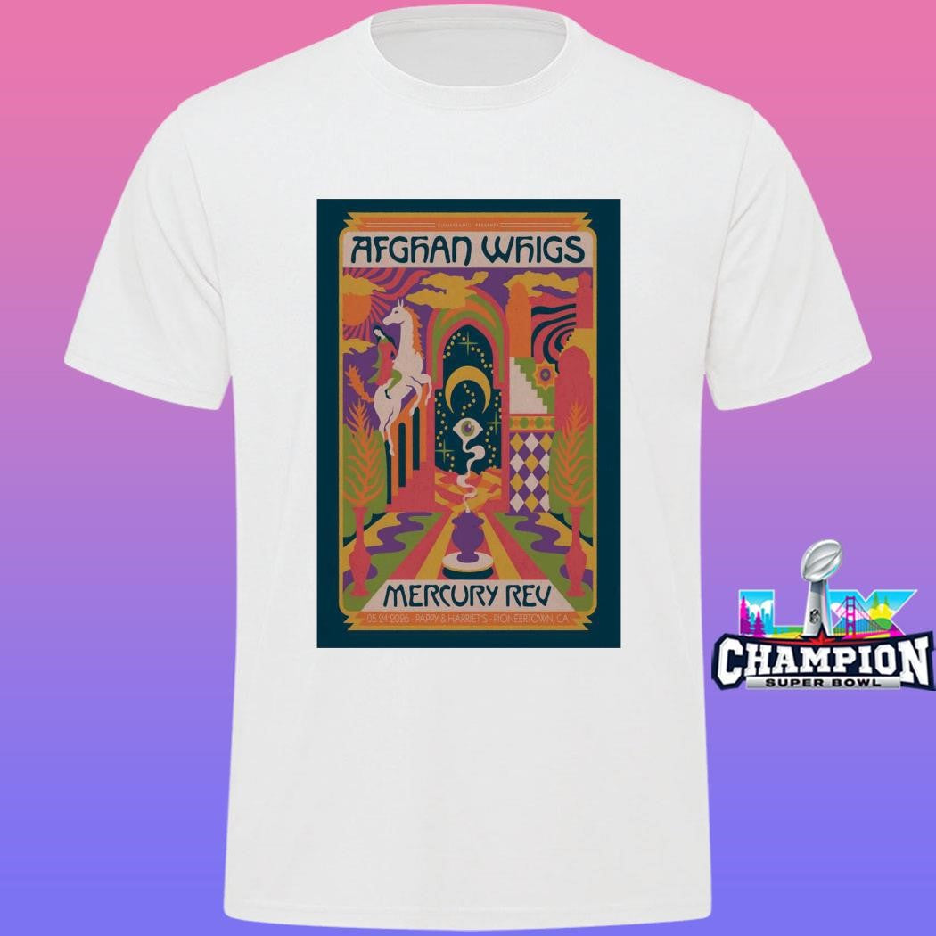 Afghan Whigs Pioneertown Ca 5 24 2026 Shirt