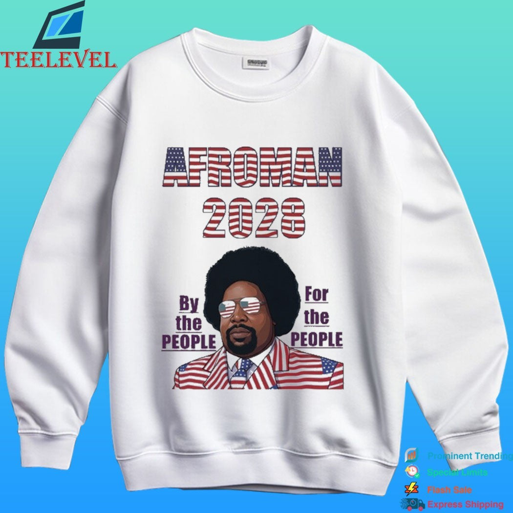 Afroman 2028 By The People For The People American Flag Shirt