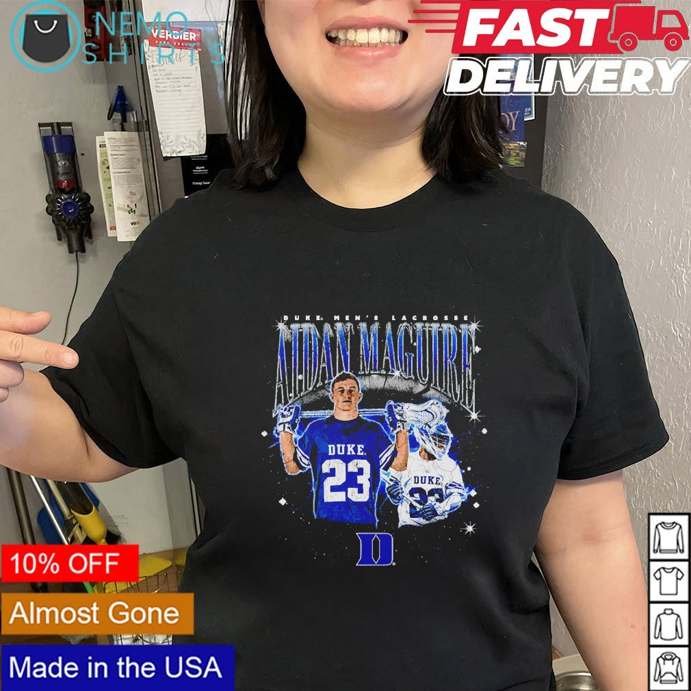 Aidan Maguire Duke Blue Devil men’s lacrosse vintage shirt