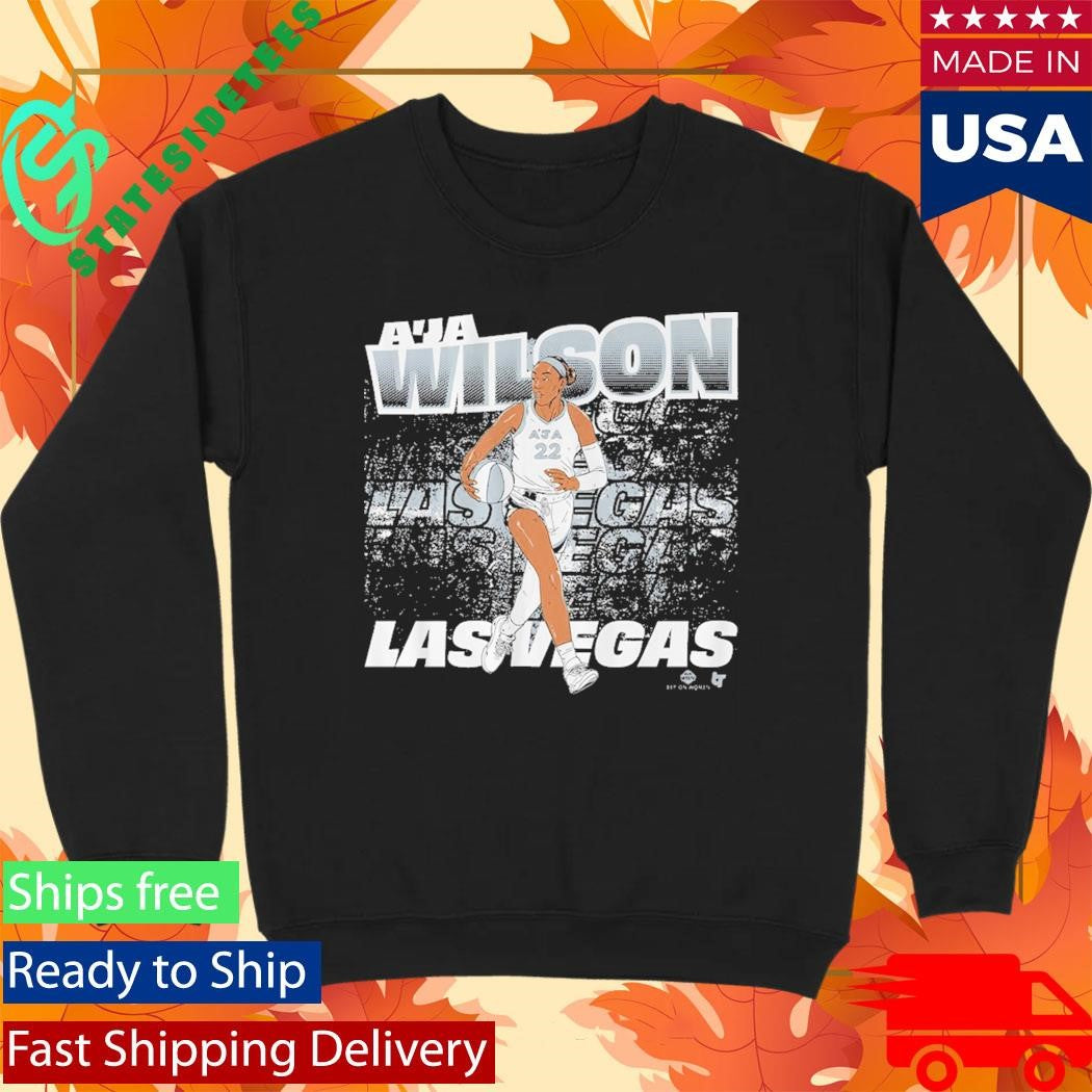 A’ja Wilson Las Vegas Street Ball Shirt