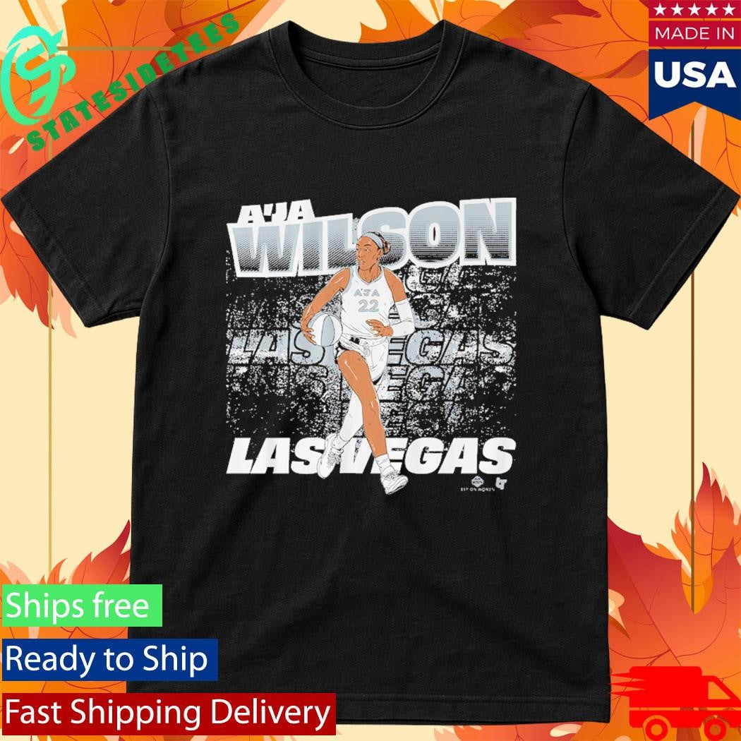 A’ja Wilson Las Vegas Street Ball Shirt