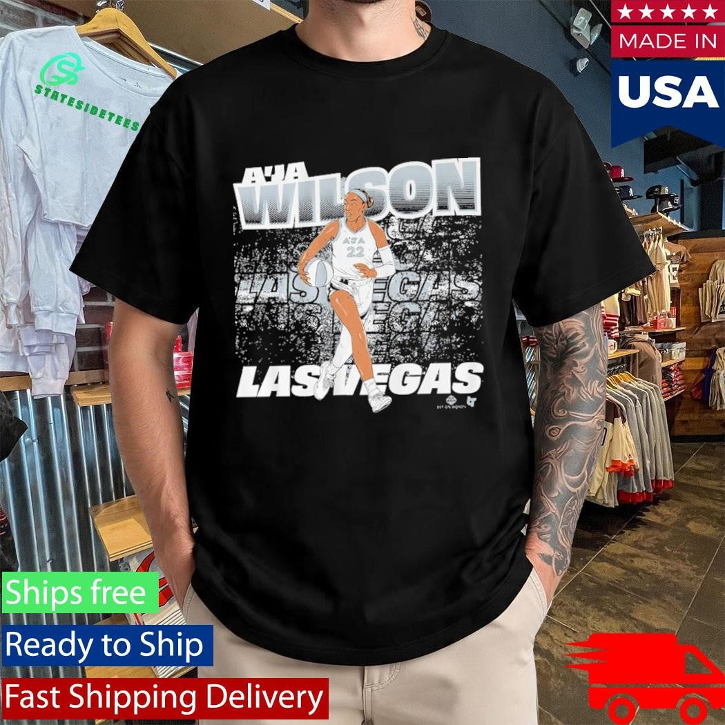 A’ja Wilson Las Vegas Street Ball Shirt