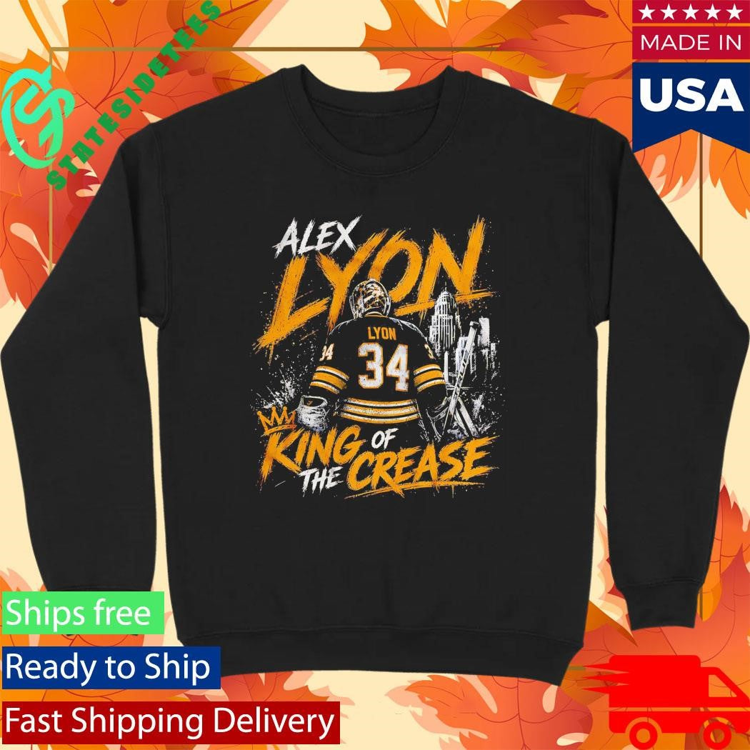 Alex Lyon King of the Crease S hirt