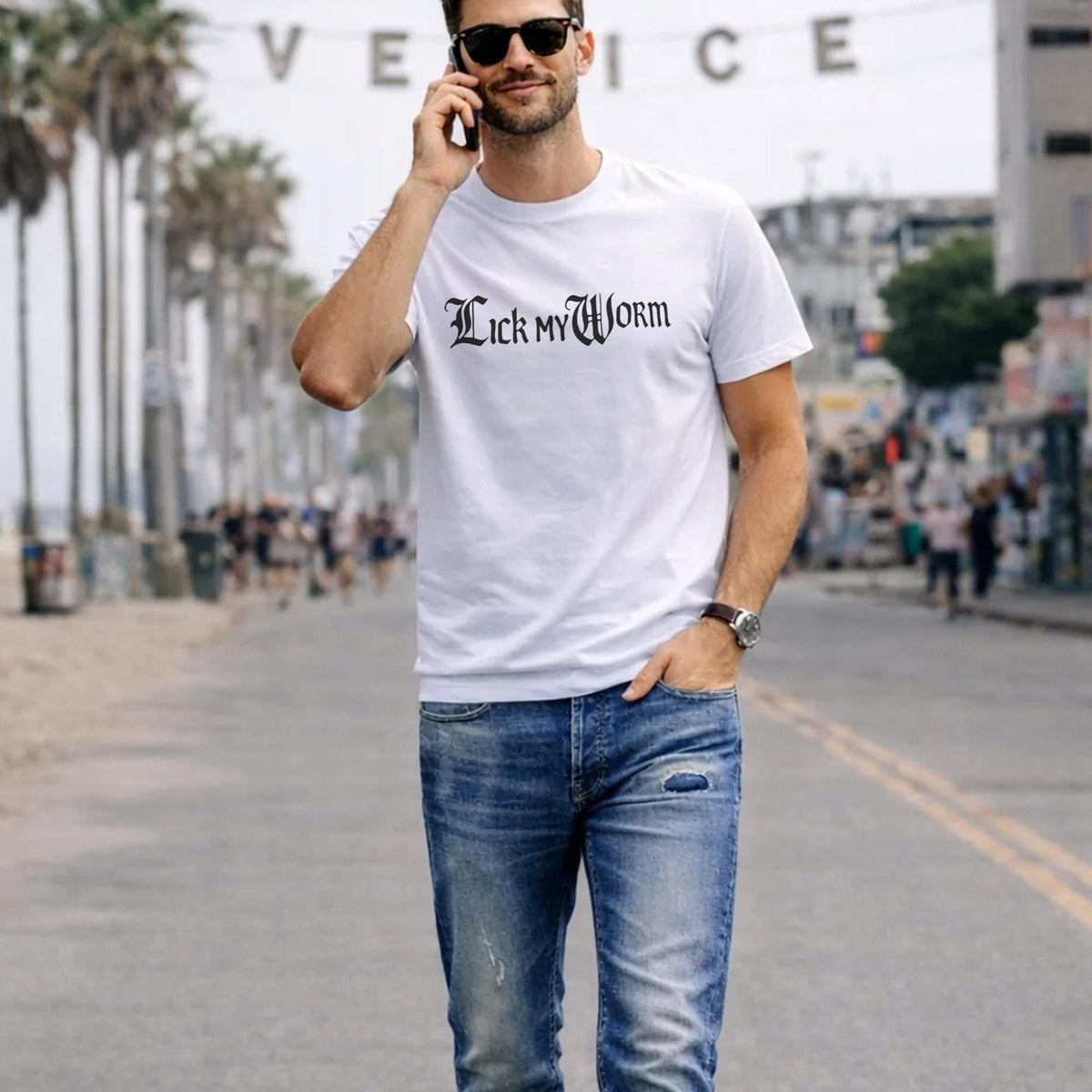 Alexander Skarsgard Lick My Worm Shirt