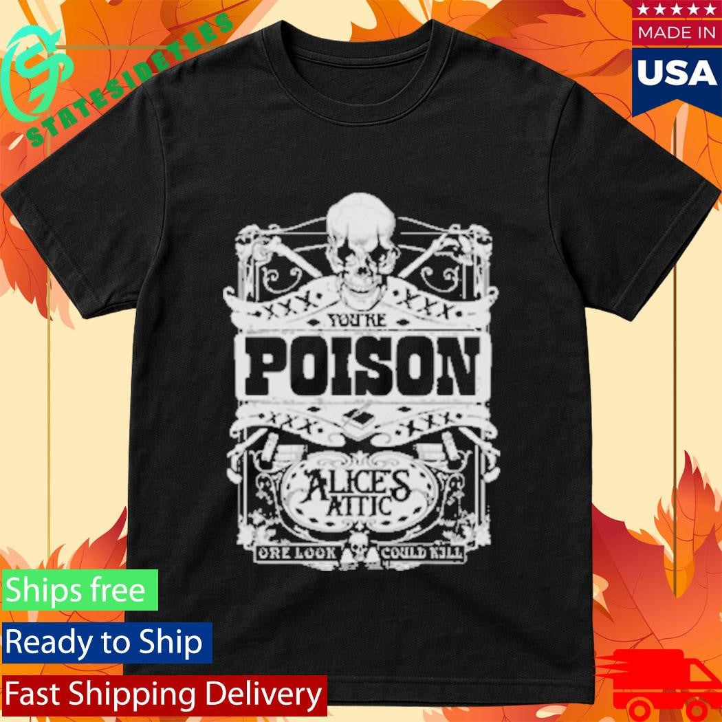 Alice Cooper Poison Attic Shirt