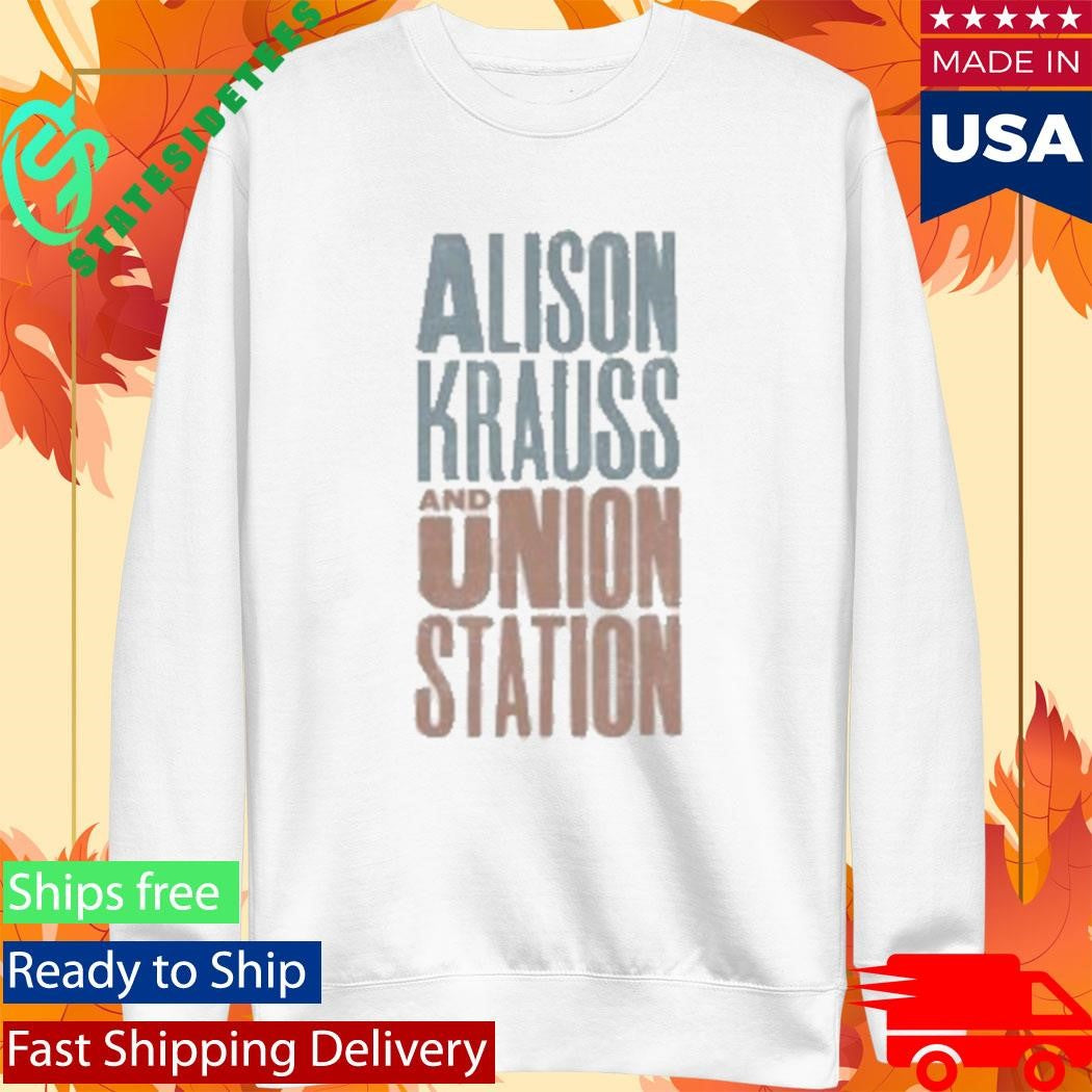 Alison Krauss And Union Station Akus Stack Logo Shirt