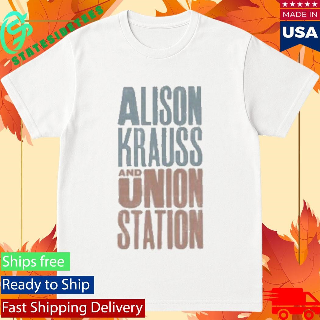 Alison Krauss And Union Station Akus Stack Logo Shirt