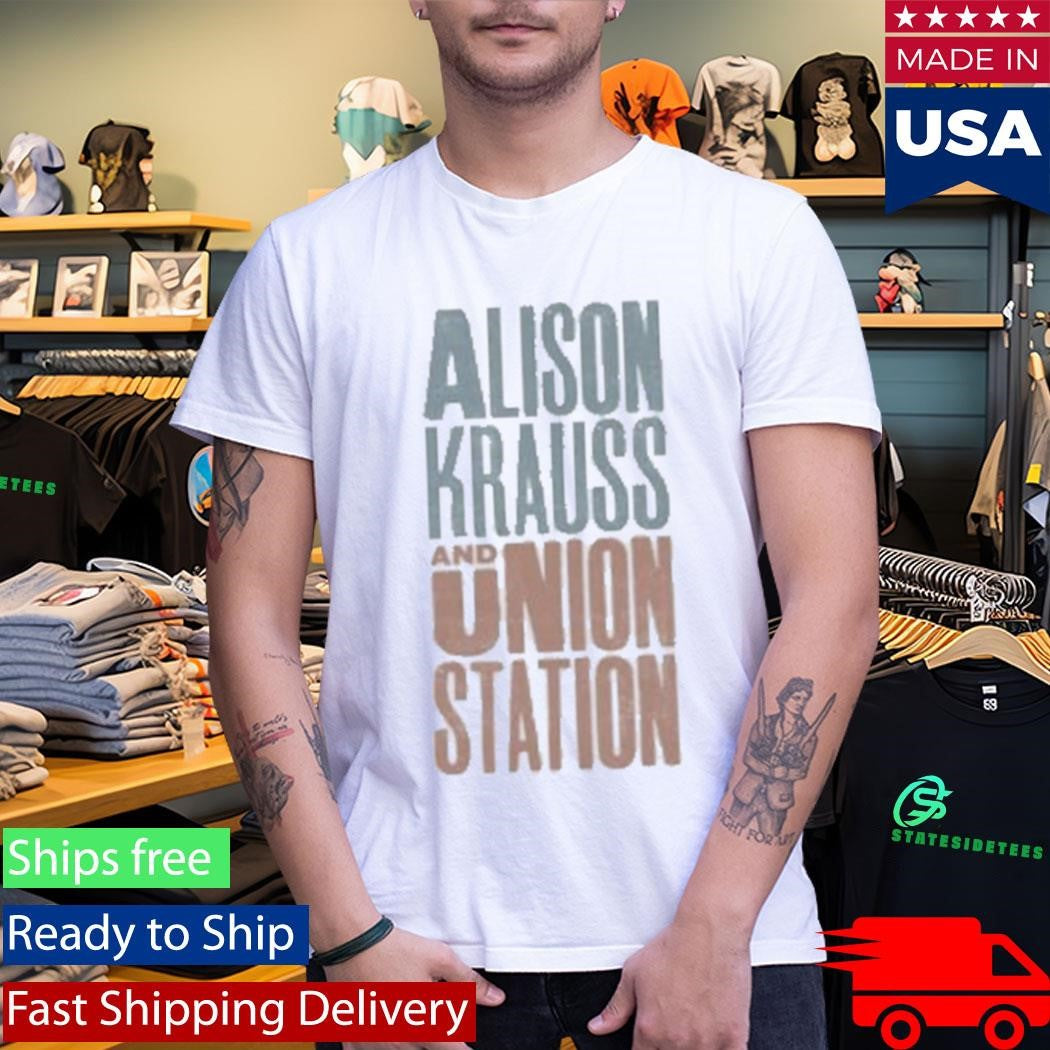 Alison Krauss And Union Station Akus Stack Logo Shirt