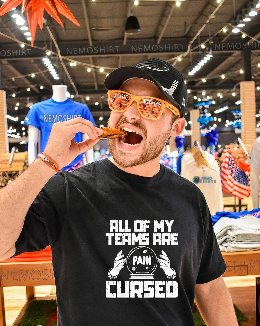 All of my teams are pain cursed shirt