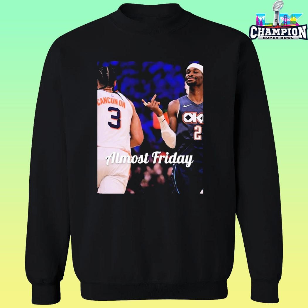 Almost Friday Cancun On Shirt