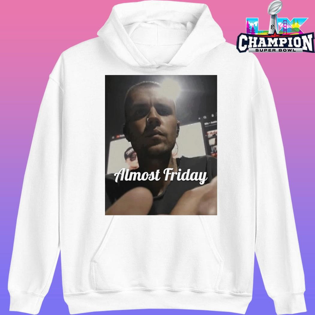 Almost Friday Justin Bieber Coachella Shirt