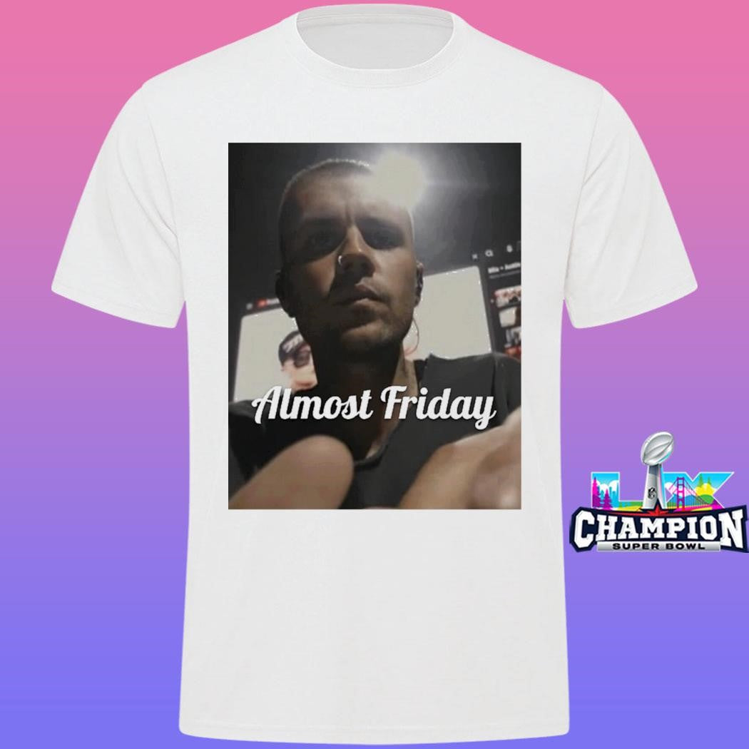 Almost Friday Justin Bieber Coachella Shirt