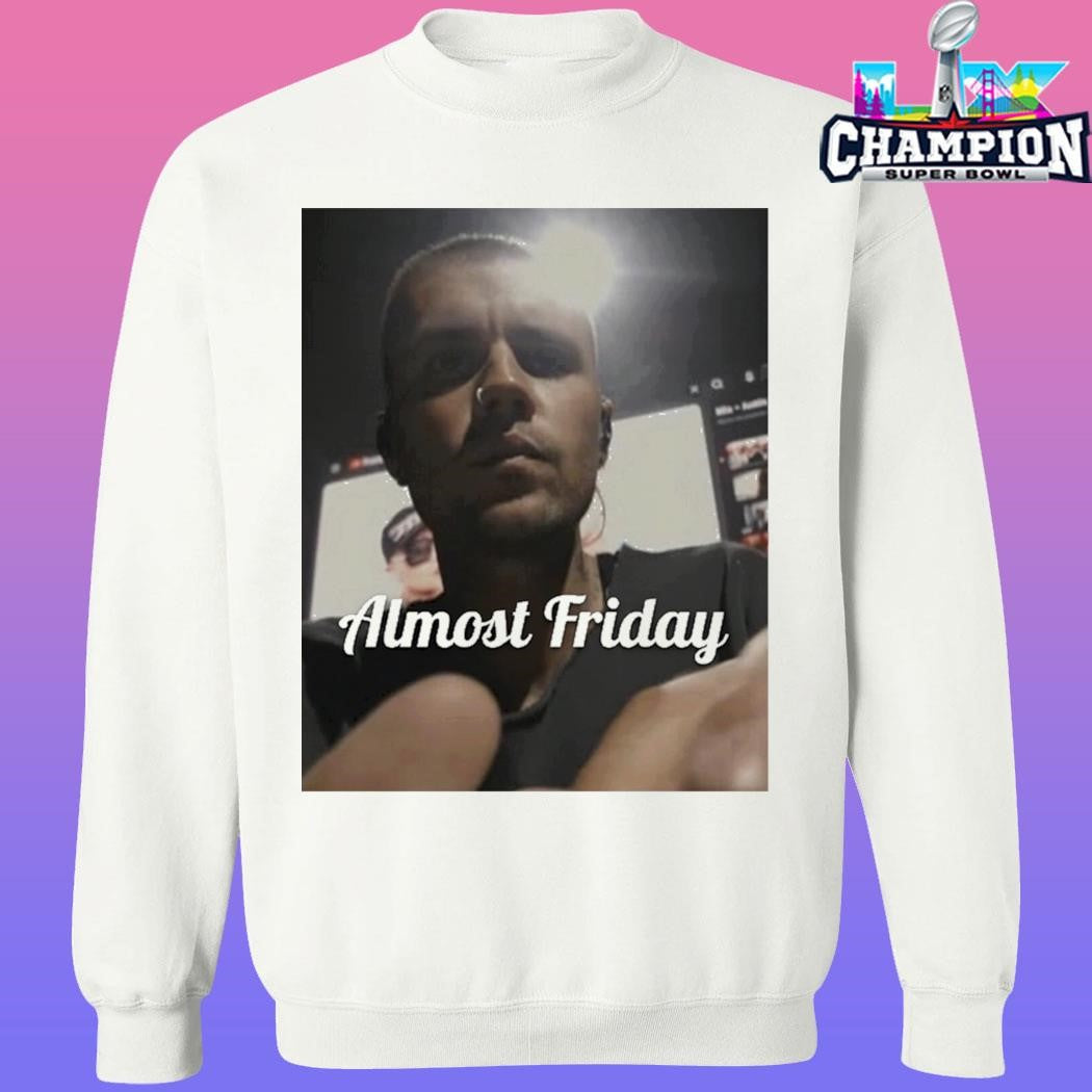 Almost Friday Justin Bieber Coachella Shirt