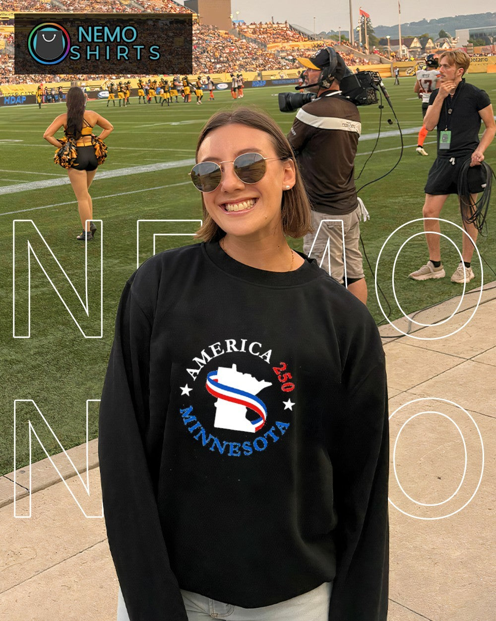America 250 Minnesota state shirt