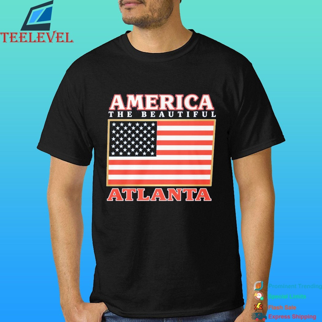 America The Beautiful Atlanta Flag Shirt