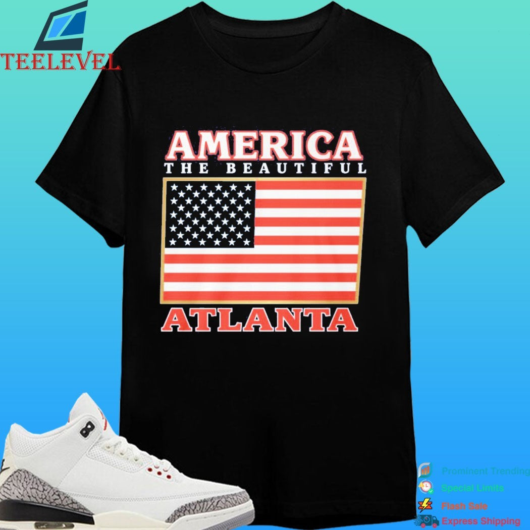 America The Beautiful Atlanta Flag Shirt