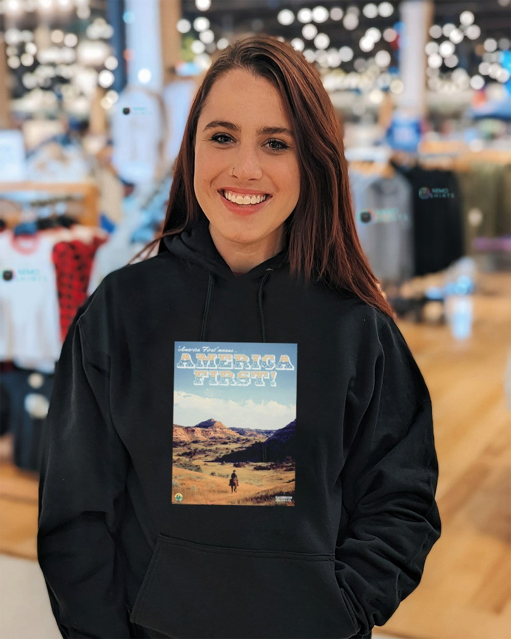 America first means America first shirt
