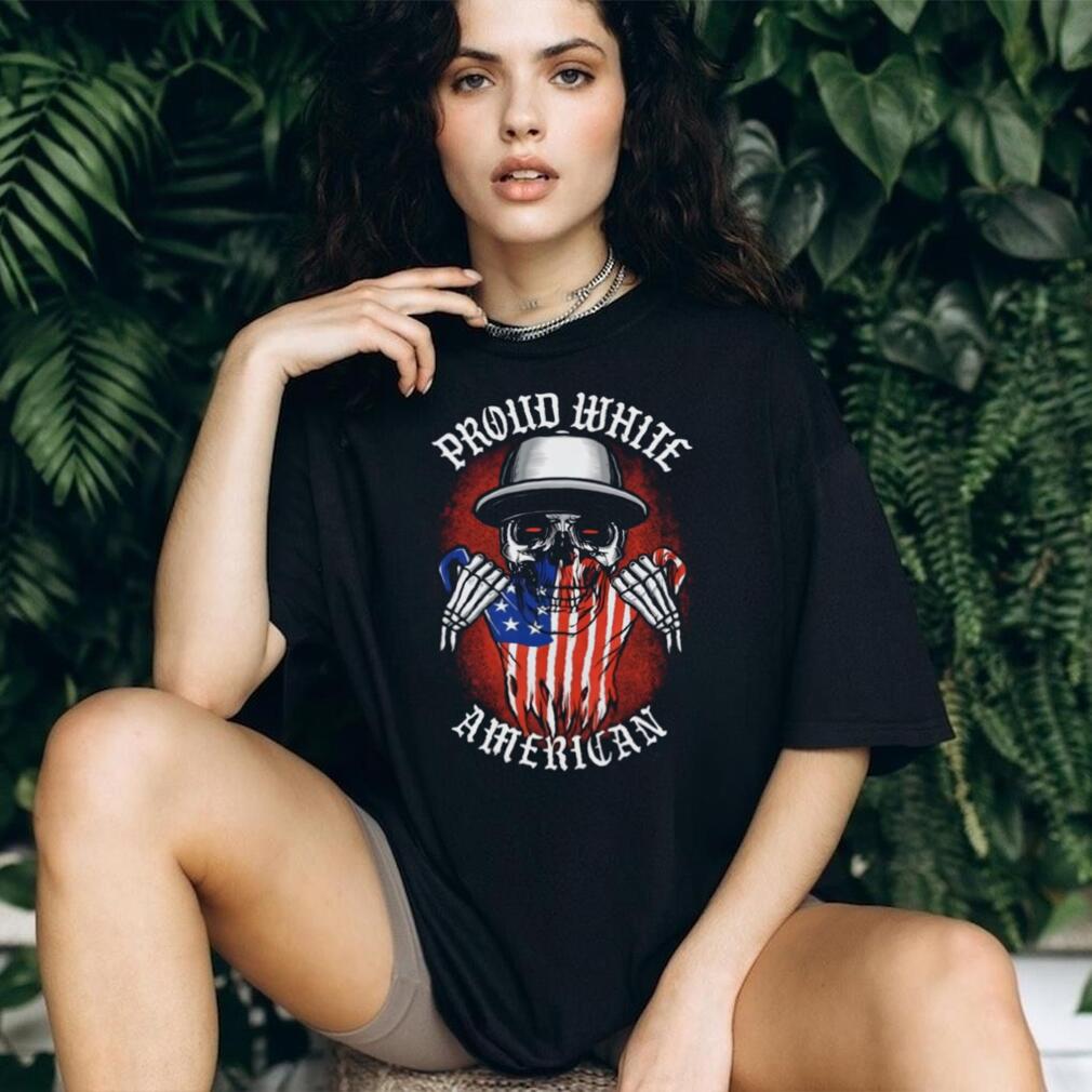 American Flag Skull Patriot Patriotic Skeleton T Shirt