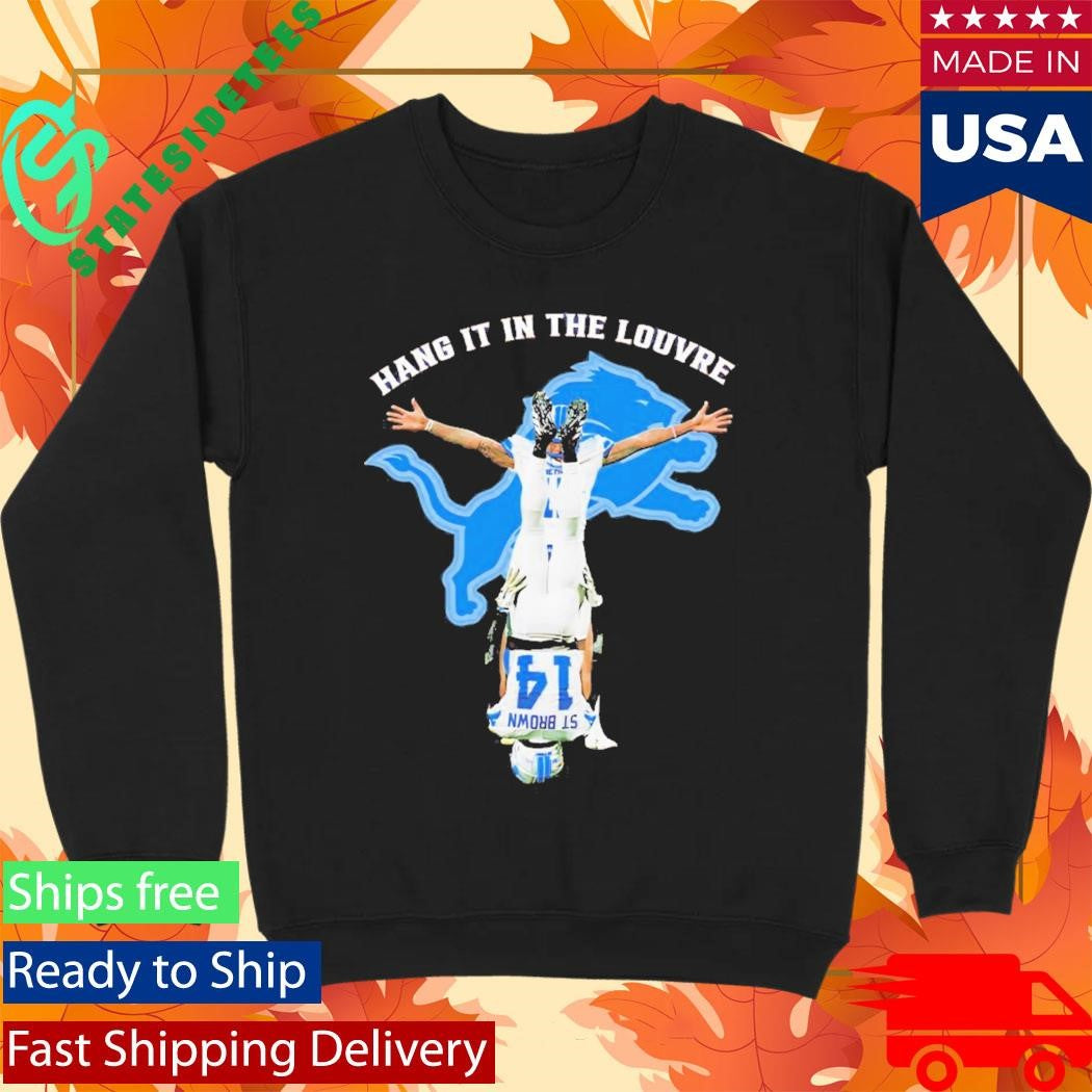 Amon Ra St. Brown Hang It In The Louvre Shirt
