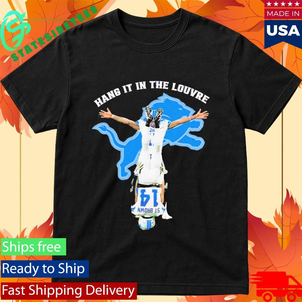 Amon Ra St. Brown Hang It In The Louvre Shirt