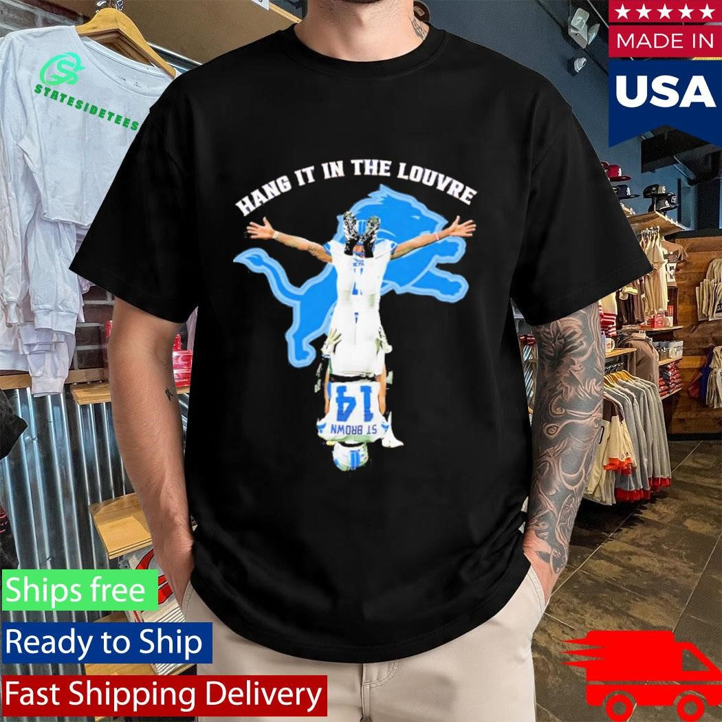 Amon Ra St. Brown Hang It In The Louvre Shirt