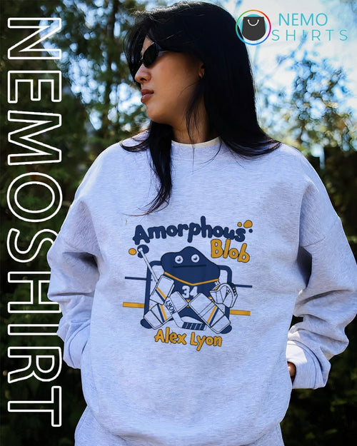 Amorphous Blob Buffalo Sabres goaltender Alex Lyon shirt