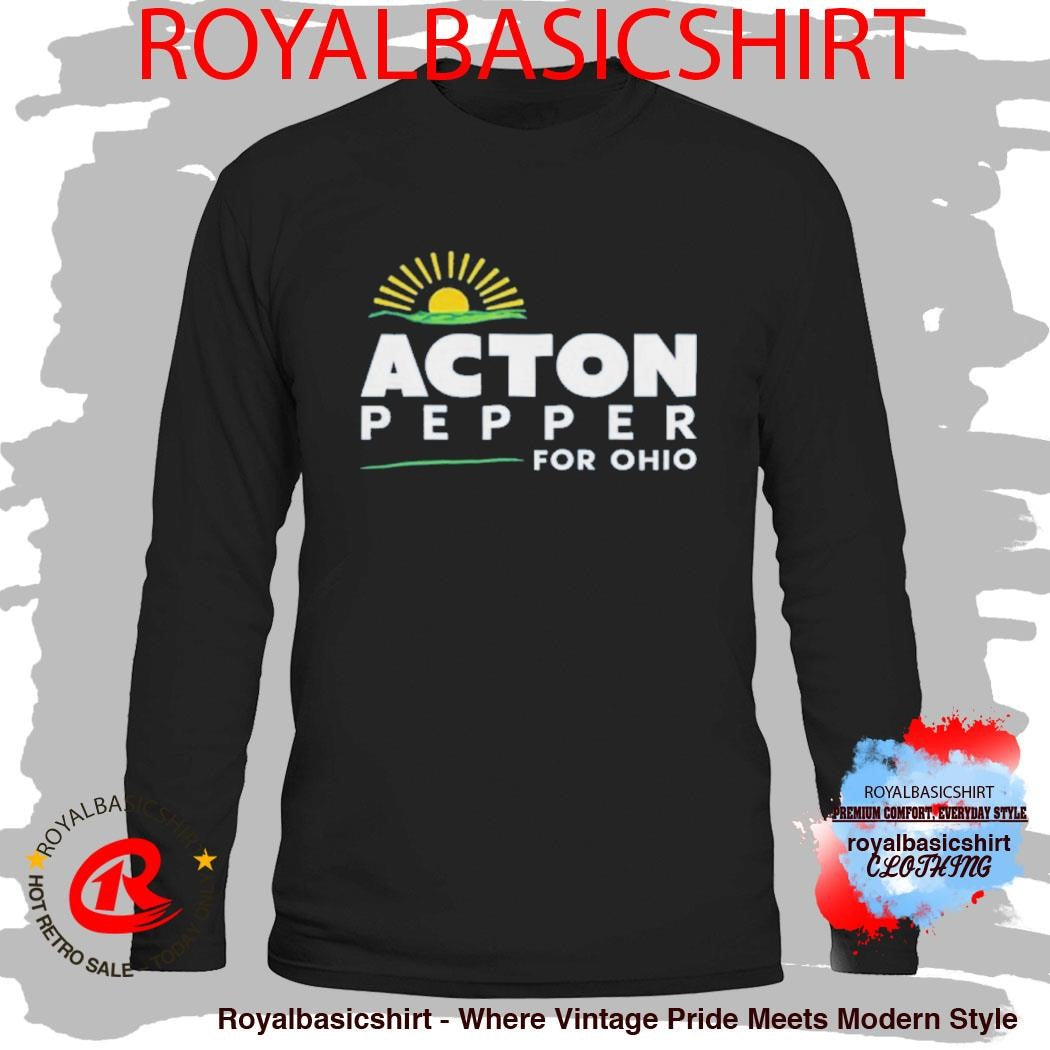 Amy Acton Pepper For Ohio Shirt