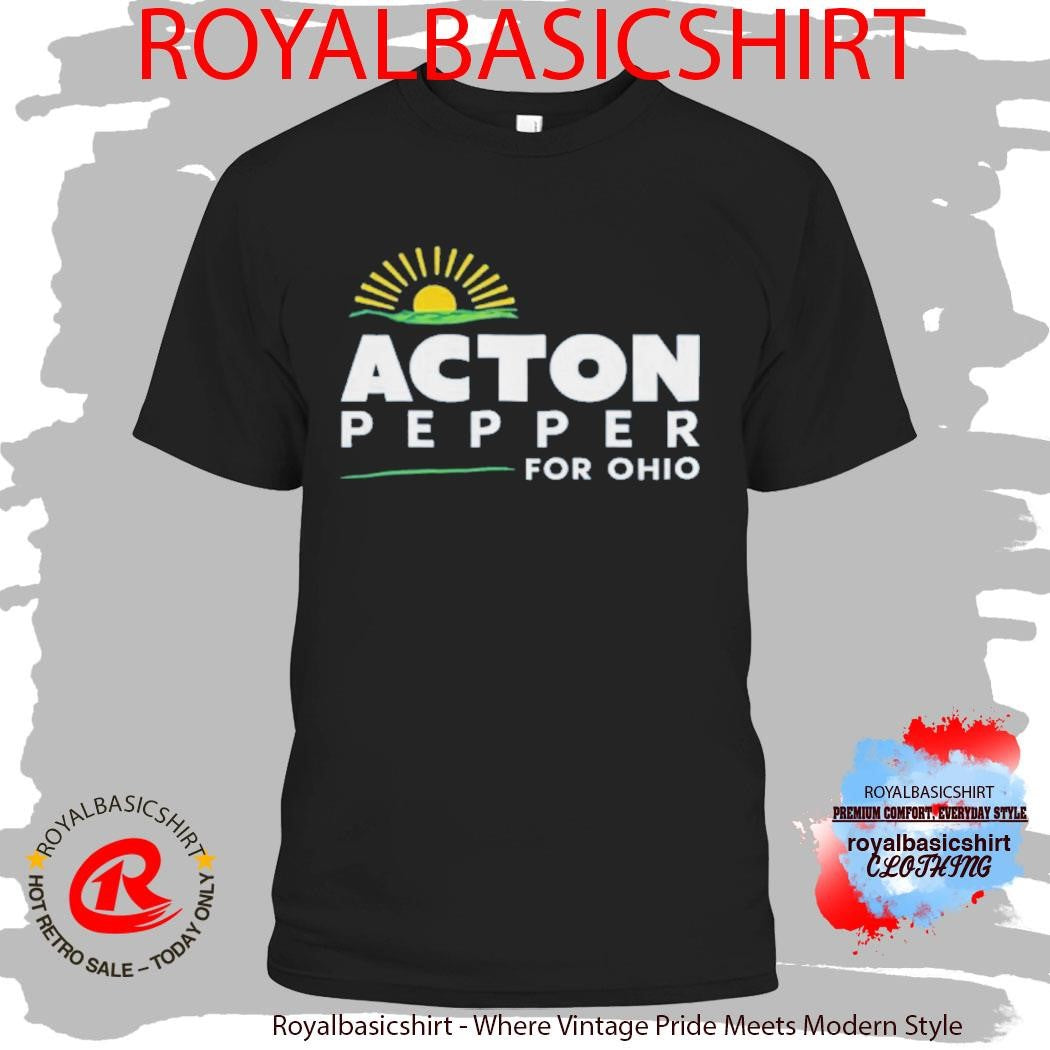 Amy Acton Pepper For Ohio Shirt