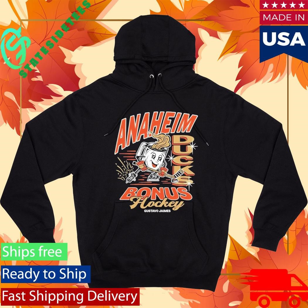 Anaheim Ducks Hockey Bonus Gustavo Jaimes Artwork Shirt