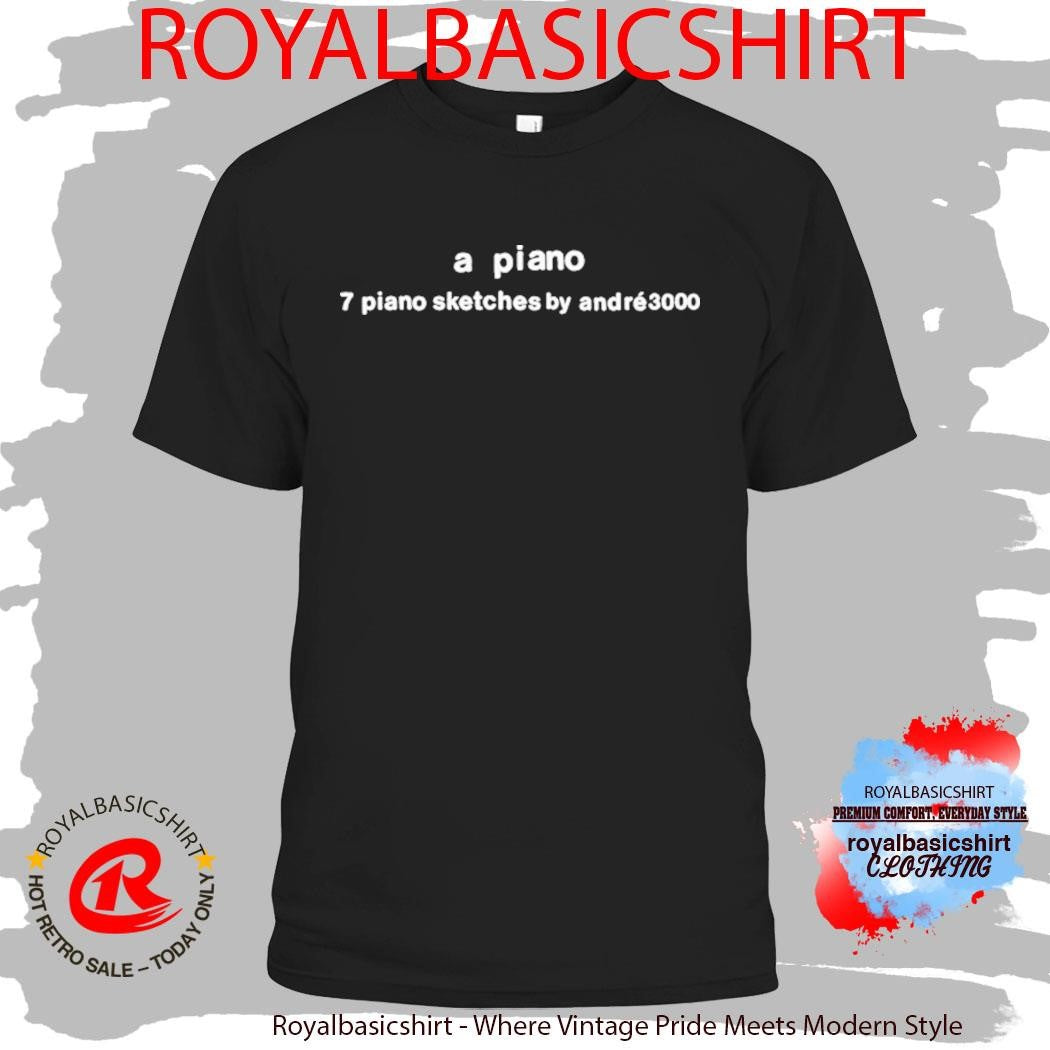 André 3000 A Piano 7 Piano Sketches Shirt