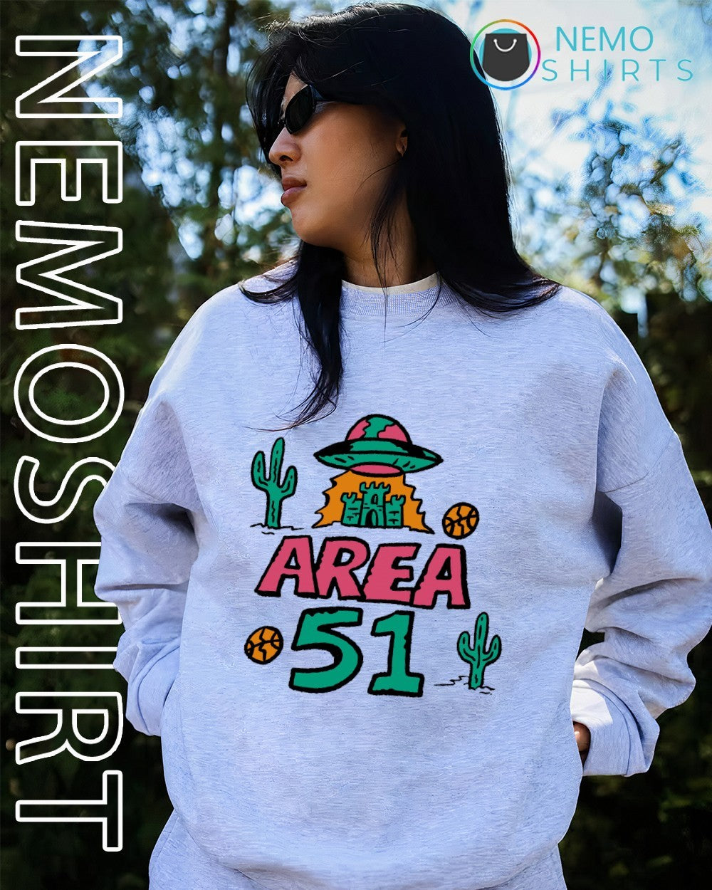 Area 51 UFO United States Air Force shirt