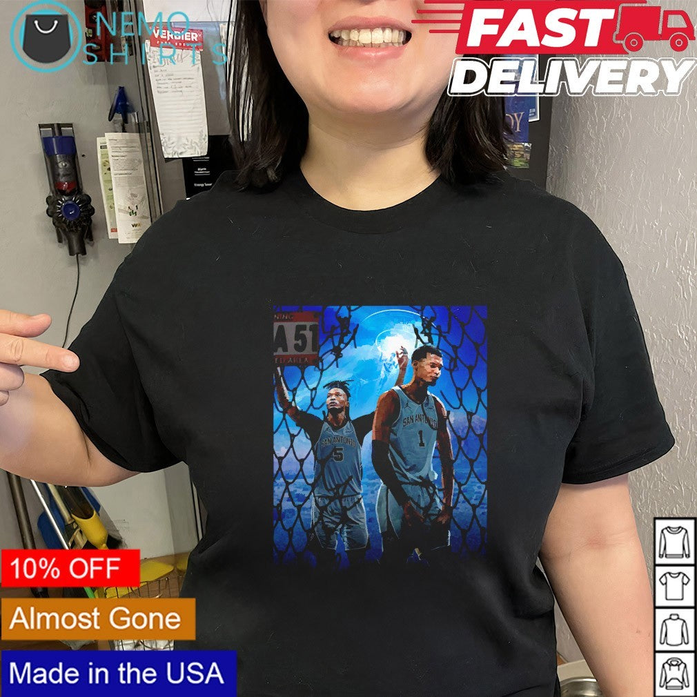 Area 51 comes for Portland Spurs beat Trail Blazers win first playoff series shirt