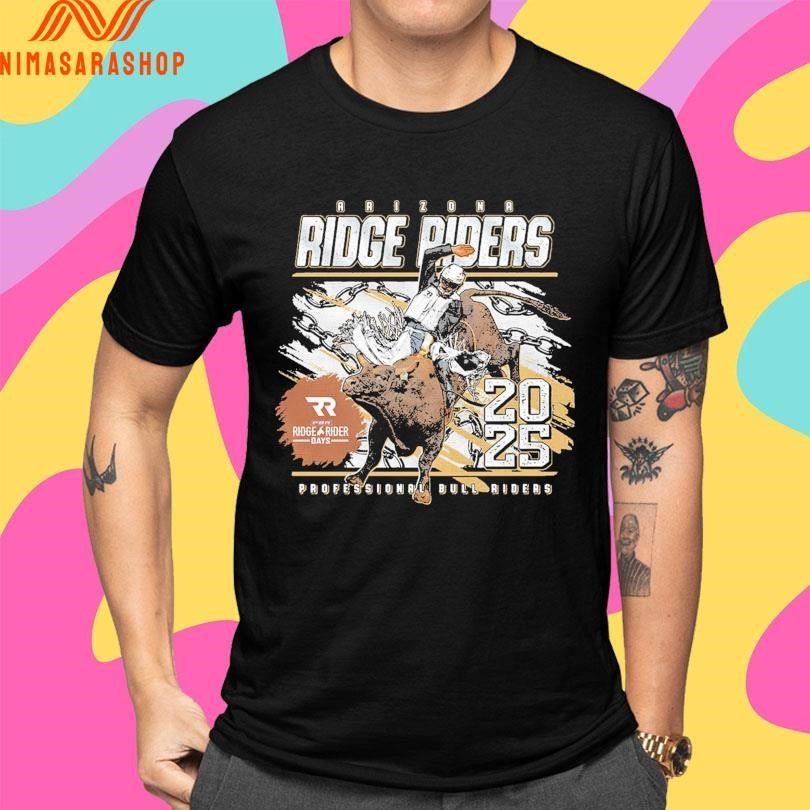 Arizona Ridge Riders 2025 Event Professional Bull Riders Shirts