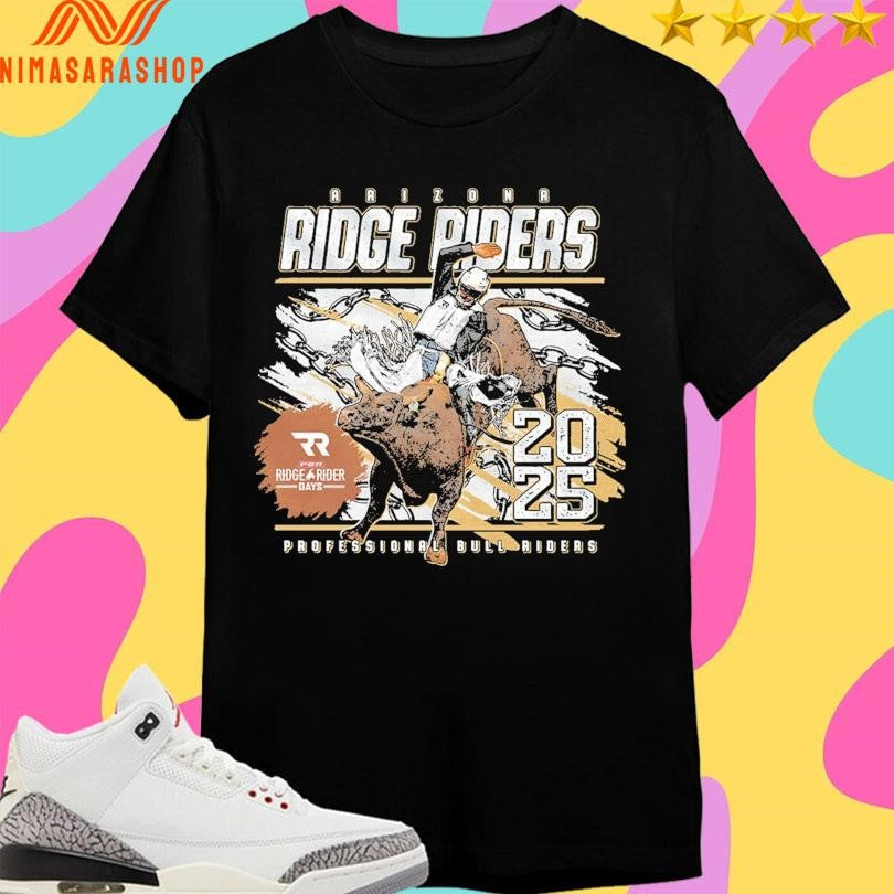 Arizona Ridge Riders 2025 Event Professional Bull Riders Shirts
