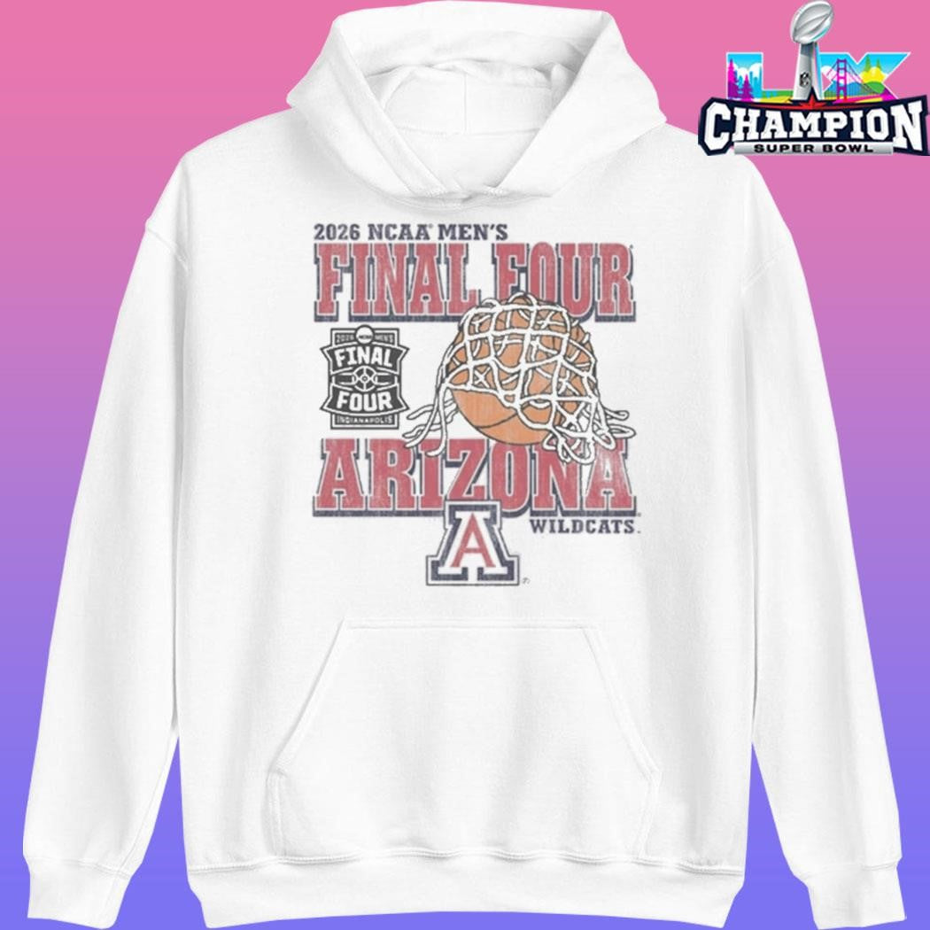Arizona Wildcats 2026 Final Four Ncaa Men’s Basketball Shirt