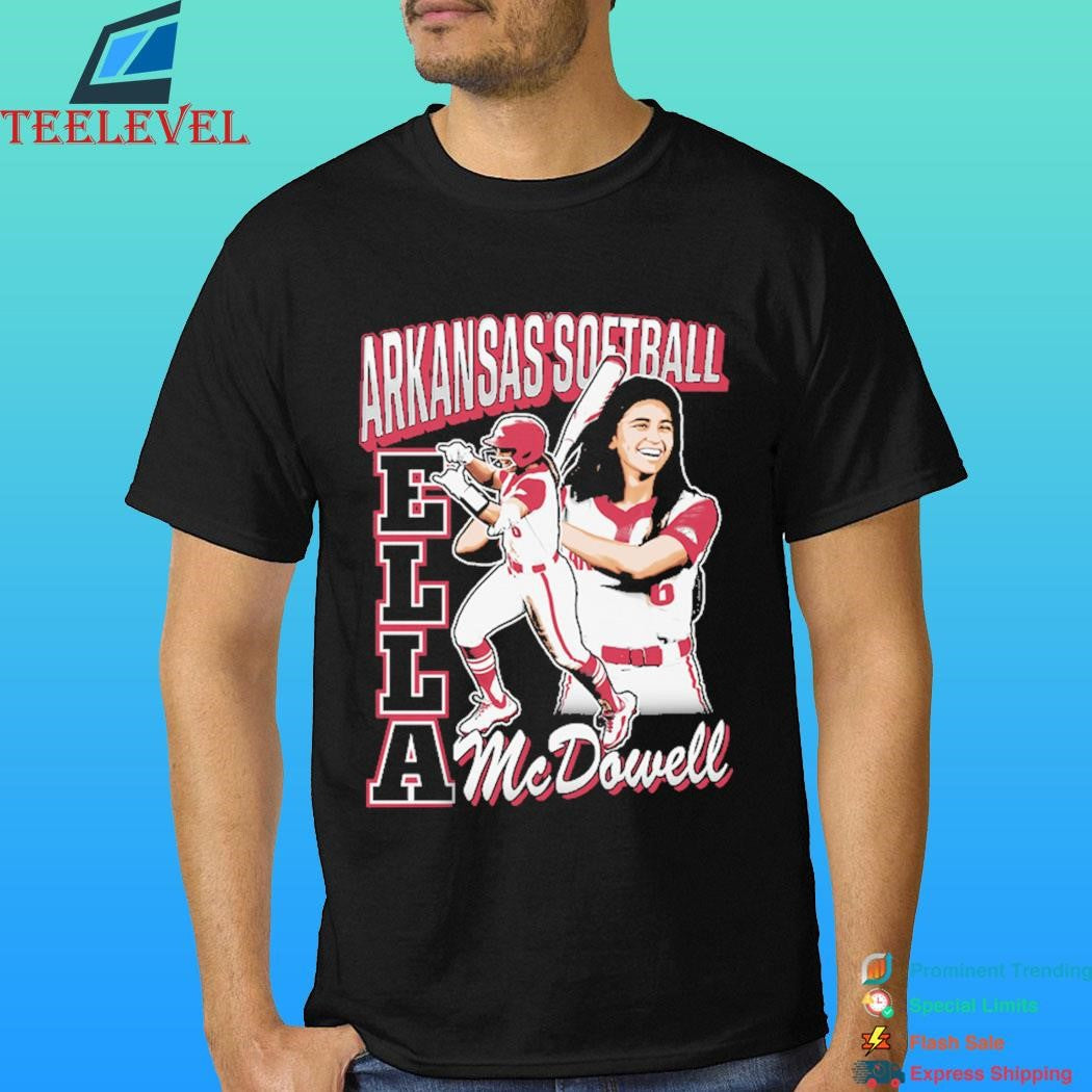 Arkansas Razorbacks Softball Ella Mcdowell Shirt
