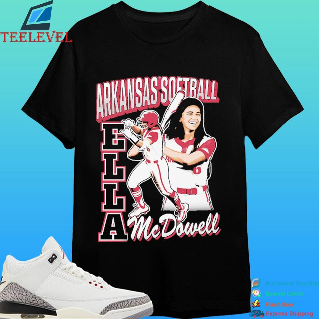 Arkansas Razorbacks Softball Ella Mcdowell Shirt