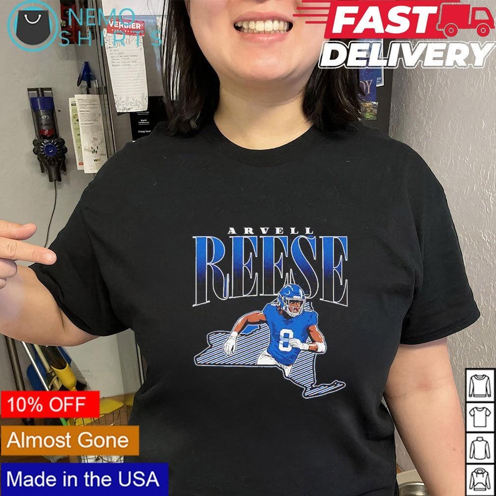 Arvell Reese state star remix New York Giants shirt