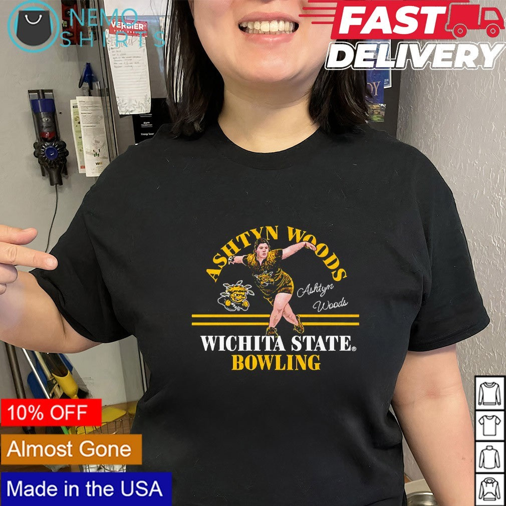 Ashtyn Woods Wichita State bowling shirt