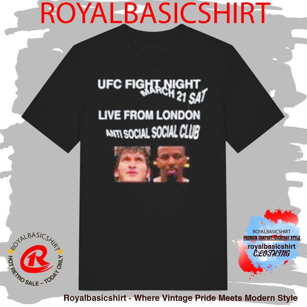 Assc X Ufc Live Shirt