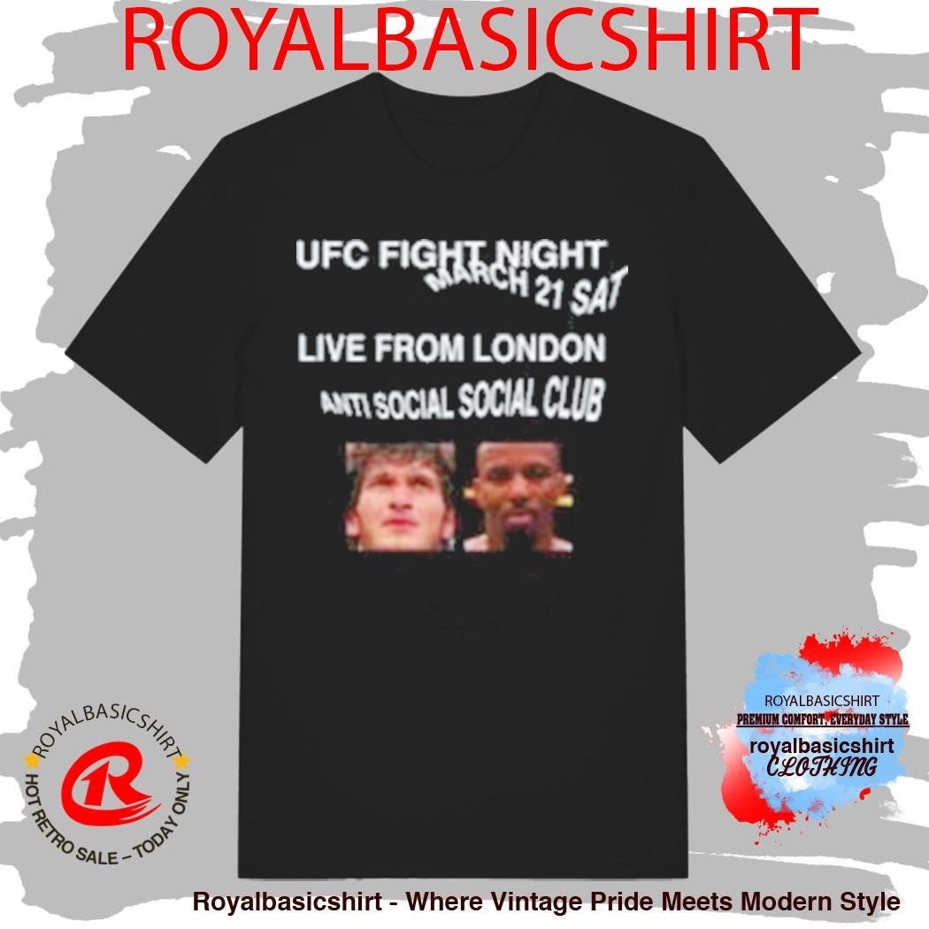 Assc X Ufc Live Shirt