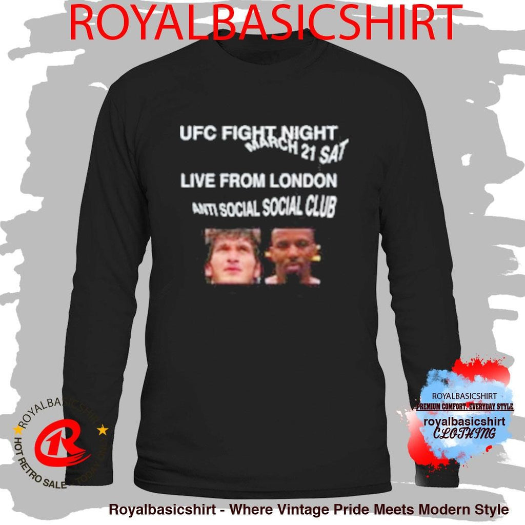 Assc X Ufc Live Shirt