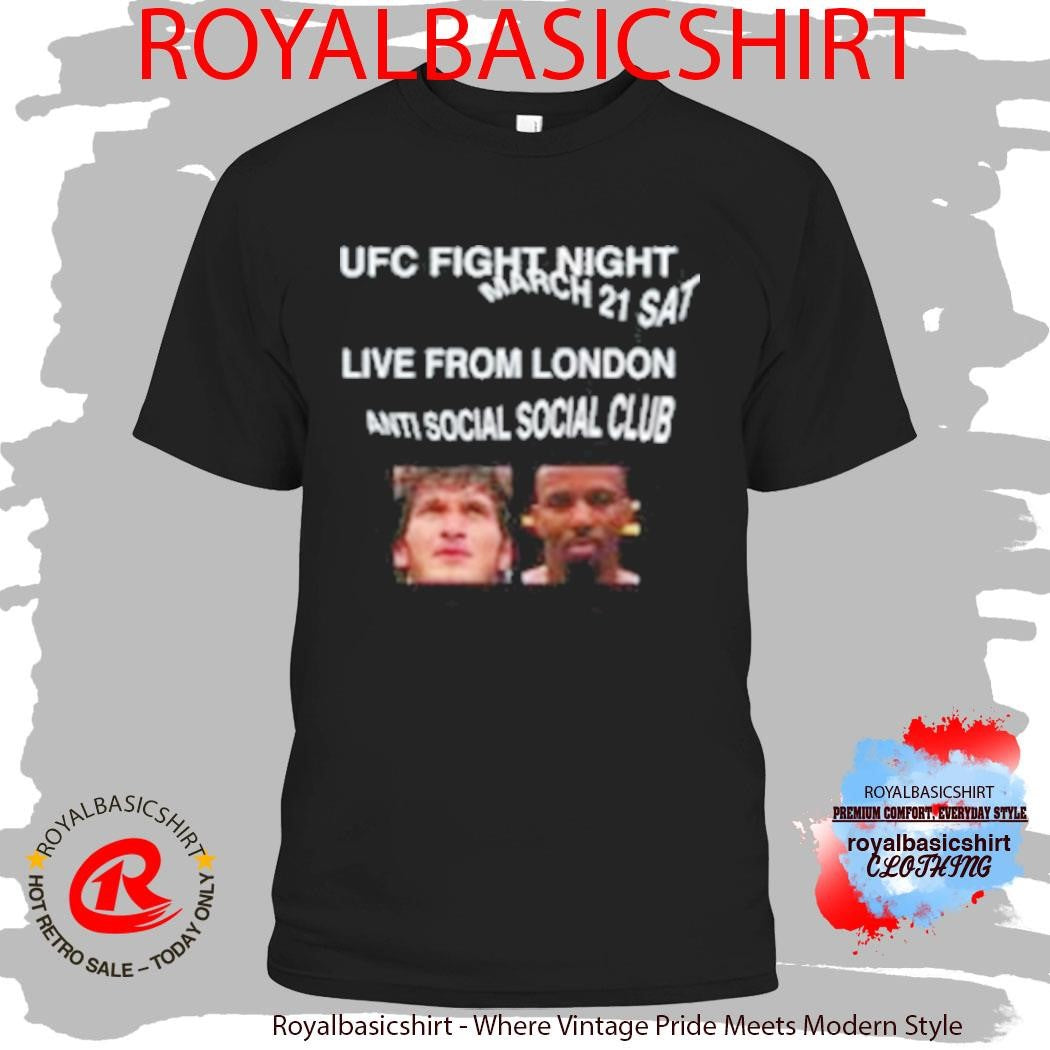 Assc X Ufc Live Shirt