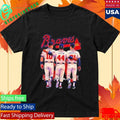 Atlanta Braves Jones Aaron Maddux Legends Hall Of Fame Shirt