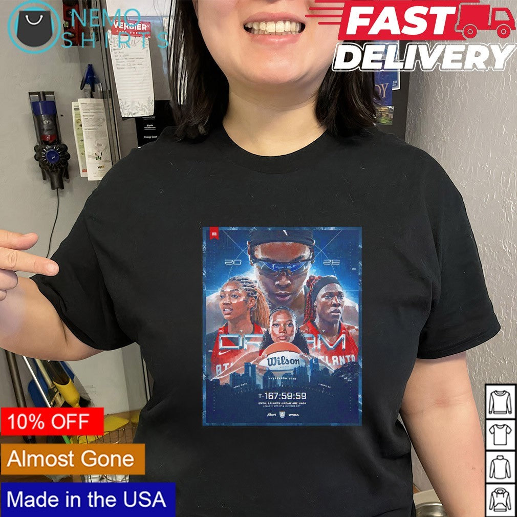 Atlanta Dream are back WNBA basketball 2026 Preseason 2028 player shirt