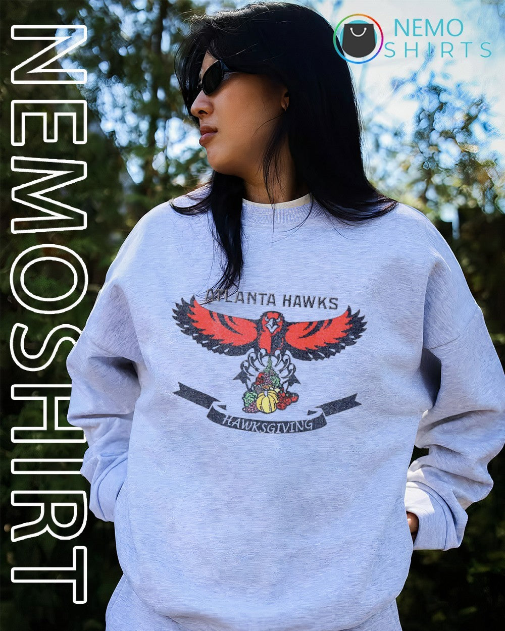 Atlanta Hawks hawsgiving shirt